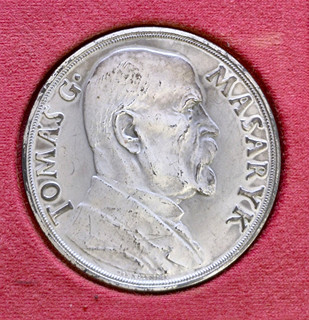 Velká pamětní stříbrná medaile T. G. MASARYK původní etue 1935