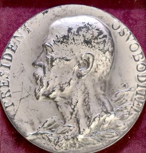 Úmrtní velká, vzácná medaile T.G. MASARYK – IN MEMORIAM 1937
