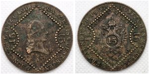 15 KREUZER / KREJCAR 1807 – A