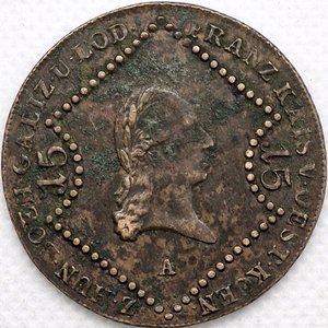 15 KREUZER / KREJCAR 1807 – A