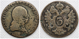 3 KREUZER / KREJCAR 1800 – S