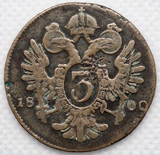 3 KREUZER / KREJCAR 1800 – S