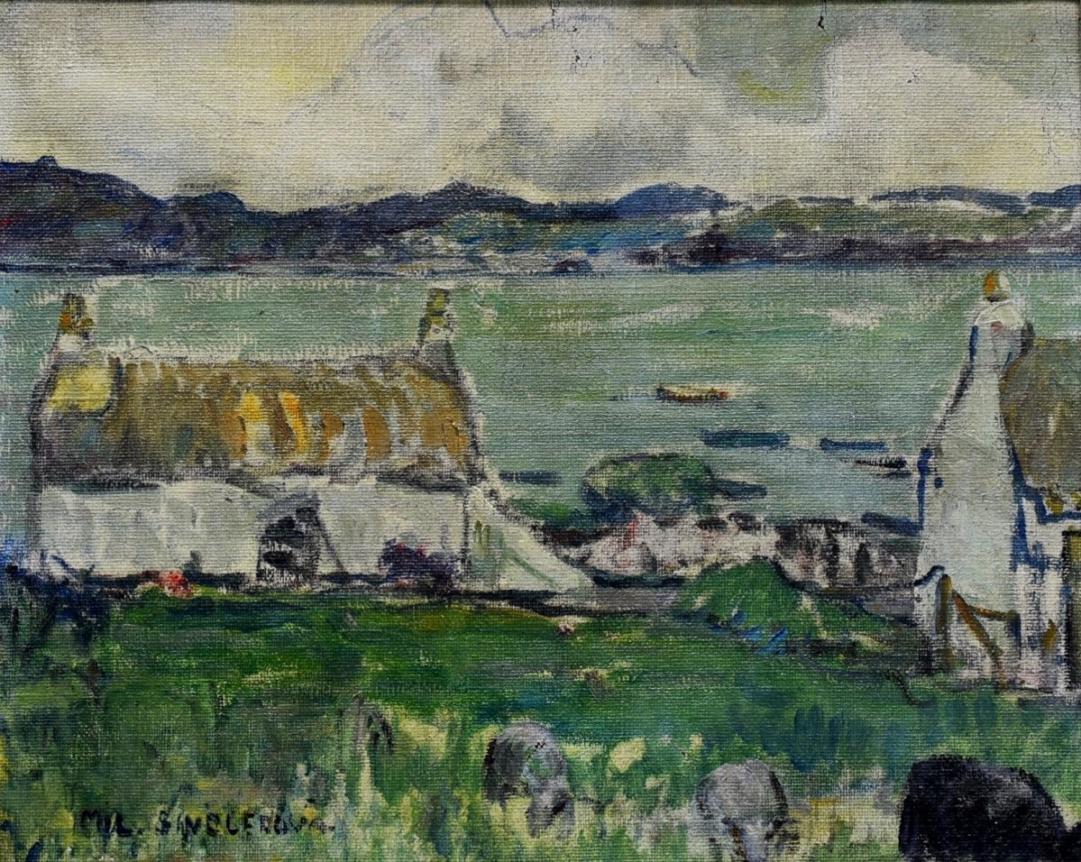 ŠINDLEROVÁ Milada (1875-1941) - Vesnička ve Skotsku