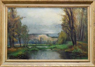 SOLOVJEV Arkadi (1902-1948) - Krajina s rybníky