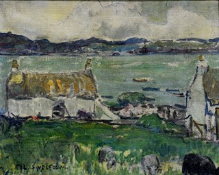 ŠINDLEROVÁ Milada (1875-1941) - Vesnička ve Skotsku