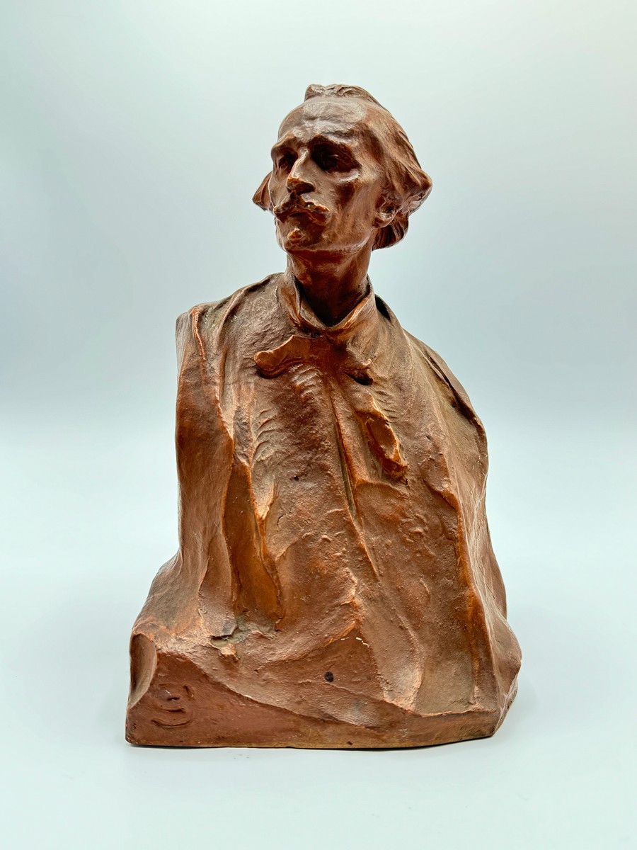 Ladislav Šaloun, 1870 - 1946 - Antonín Mánes,  busta
