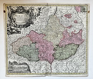 Matthäus Seutter, 1678 - 1757 - MORAVIA MARCHIONATUS