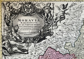Matthäus Seutter, 1678 - 1757 - MORAVIA MARCHIONATUS