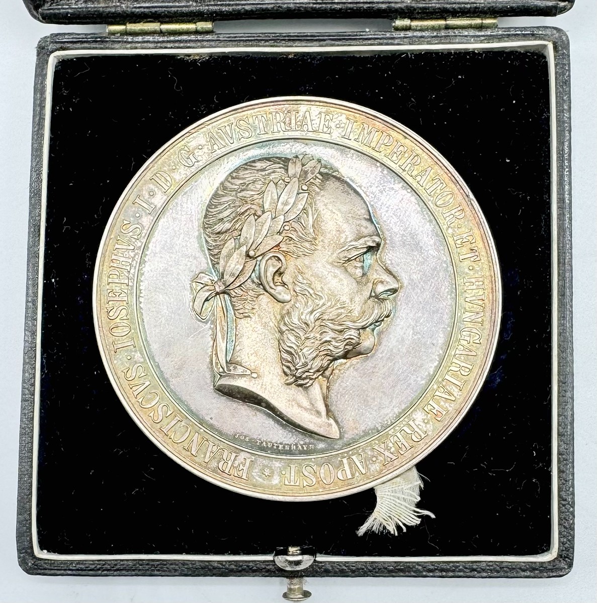 Rakousko-Uhersko - FJI velká stříbrná medaile