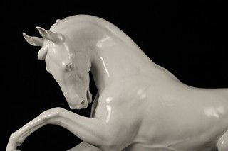 Vzpínající se kůň, 40 cm, Rosenthal