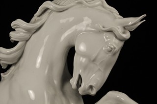 Vzpínající se kůň, 40 cm, Rosenthal