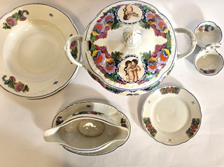 Podhrázský Václav - Jídelní porcelánový servis, Jihočeské malovánky