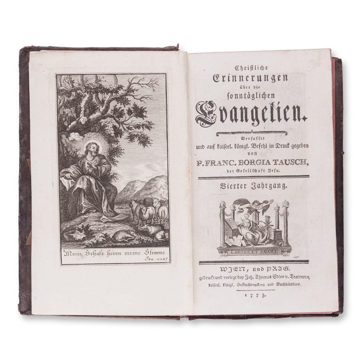 TAUSCH, Franz Borgia (1701-1775): Christliche Erinnerungen IV.