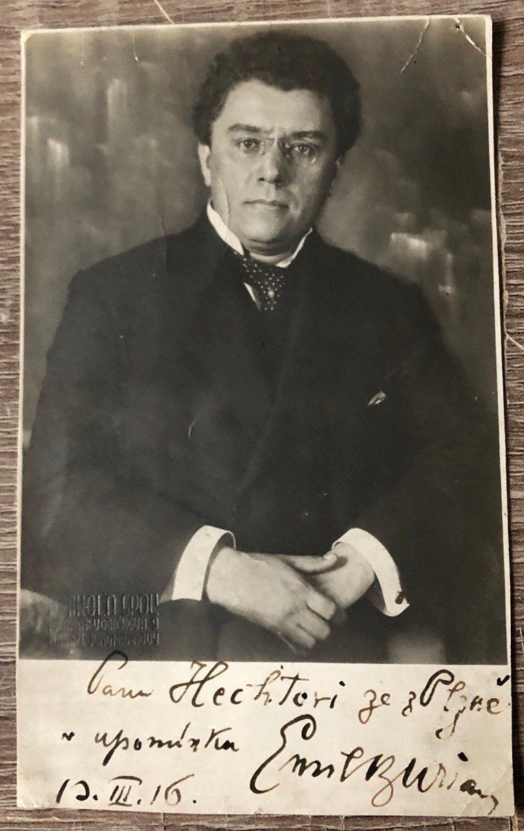 Burian Emil - pdpis na fotografii
