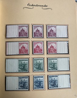 Protektorát Čechy a Morava, Album známek