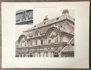 Schroll Anton - cca 30 ks tabulí pražské architektury