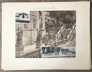 Schroll Anton - cca 30 ks tabulí pražské architektury