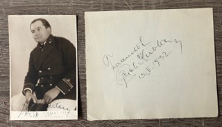 Soubor 9 autogramů herců a zpěváků