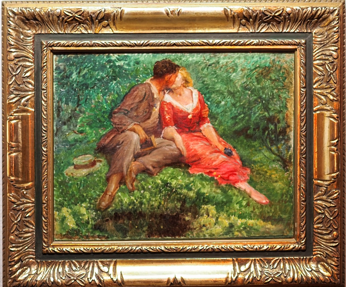 Jakub Obrovský (1882 - 1949) - Polibek