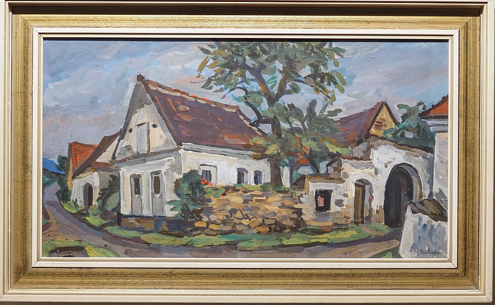 Miroslav Pokluda - Stavení v Čichticích (Strakonice)