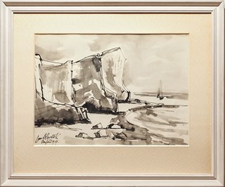 Jan Slavíček ( 1900 - 1970) - Bílé útesy doverské