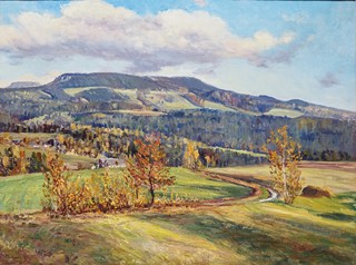 František Kaván (1866 - 1941) - Letní krajina