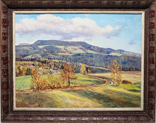 František Kaván (1866 - 1941) - Letní krajina
