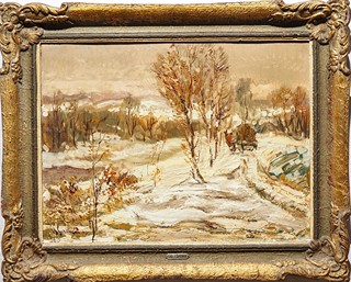 Ladislav J. Špitník (1901 - 1951) - Zimní krajina 1944