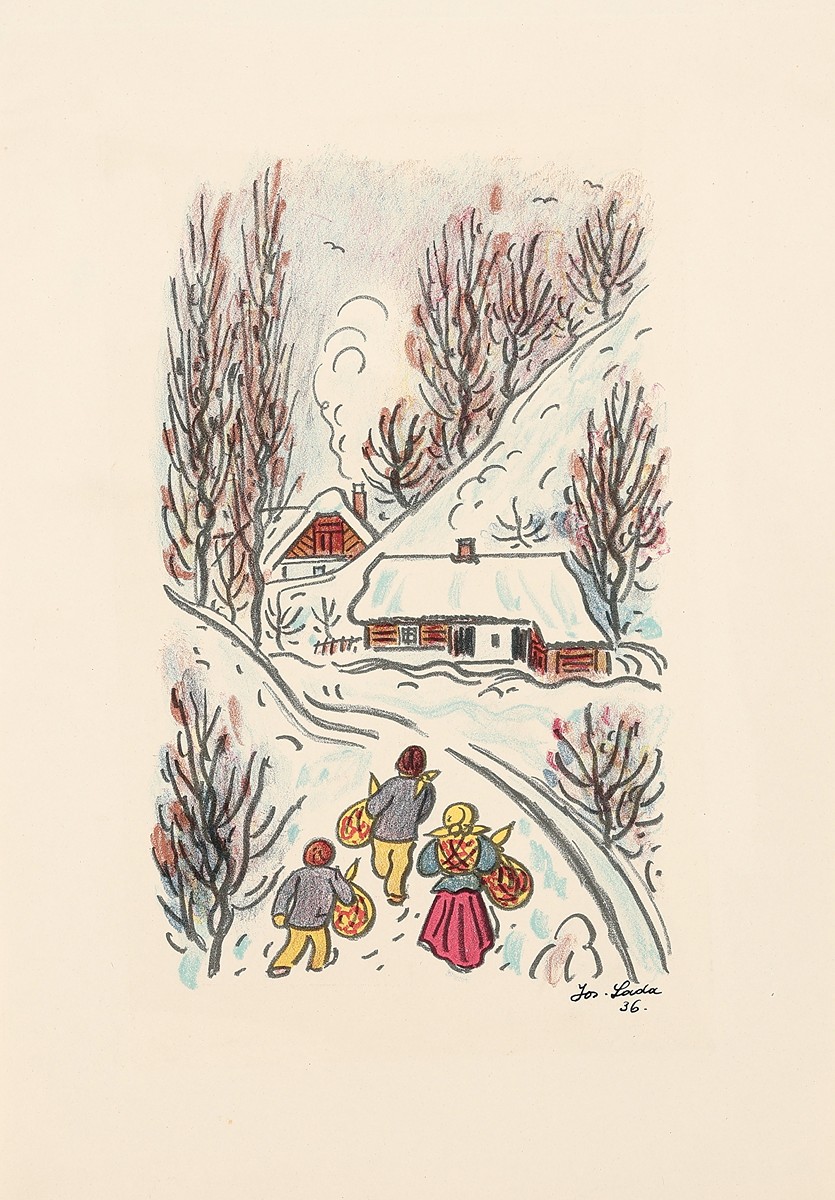 Josef Lada - Kolednící