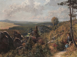 Adolf Werner - Český ráj, skalní město