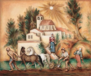 Antonín Procházka - Orání