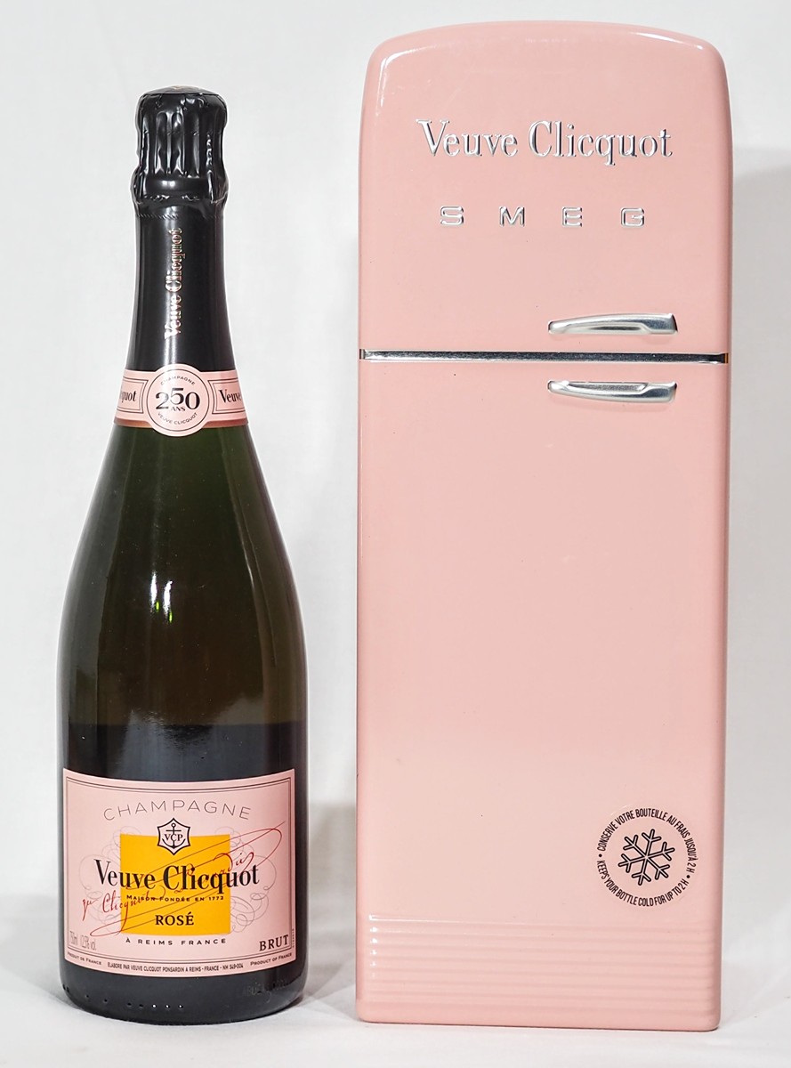 Champagne Veuve Clicquot Ponsardin Rose Fridge 0,75l