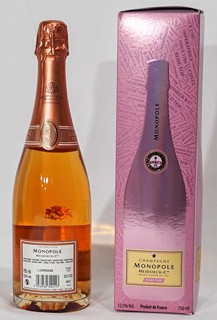 Champagne  Monopole Heidsieck&Co Rose Top Brut 0,75 l