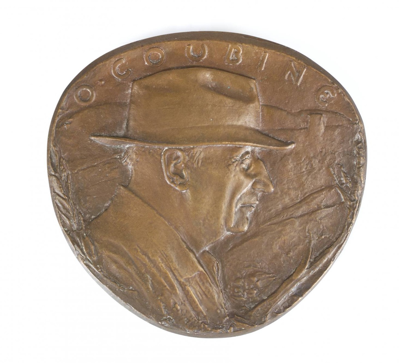 Václav Adolf Kovanič (1911 - 1999) - AUTORSKÁ PLAKETA O. COUBINE