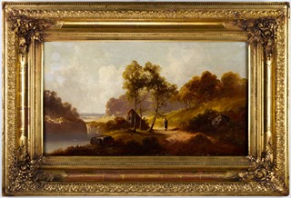 Carl Wagner (1796 - 1867) - DVOJICE ROMANTICKÝCH KRAJIN