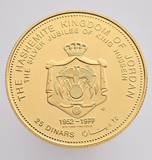 ZLATÁ MINCE 25 DINAR