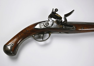 Pistole křesadlová-2.polovina 18.století