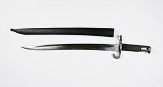 Rakousko - Uhersko, bodák, bajonet Werndl 1873,