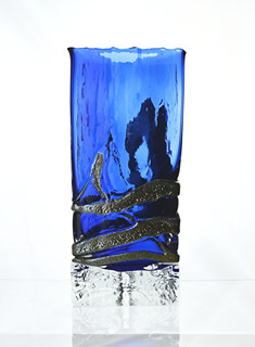 Beránek Jiří (1945 - 2021) - Váza, Glasatelier Beránek