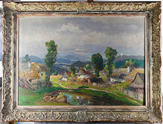 Ludvík Dobeš (1914-1979) - Horská vesnice