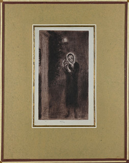 Bohuslav Reynek (1892 - 1971) - Dulcinea z Tobosa (z cyklu Don Quijote)