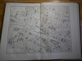 Ville de Paris-atlas Municipal des Vingt Arrondissements-mapy ulic Paříže