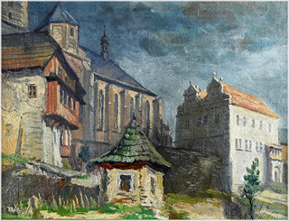Josef Krčil (1906-1985) - Z Kutné Hory
