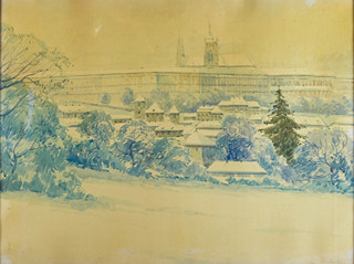 František Sylva Toman (1886-1942) - Zimní Praha