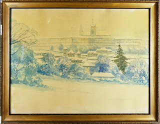 František Sylva Toman (1886-1942) - Zimní Praha