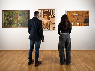 Ivan Sedliský (1926 - 1999) - Bílý portrét