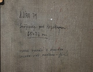 Josef Jíra (1929 - 2005) - Sněženky pod Kozákovem