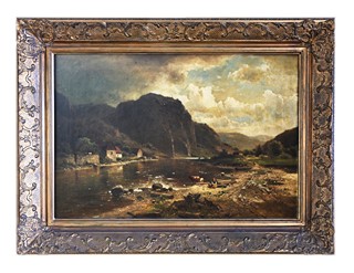 Adolf Chwala (1836 - 1900) - Na Sázavě