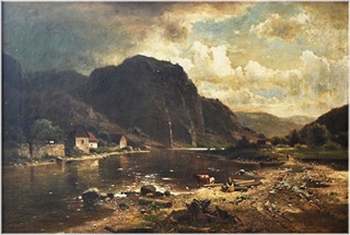 Adolf Chwala (1836 - 1900) - Na Sázavě