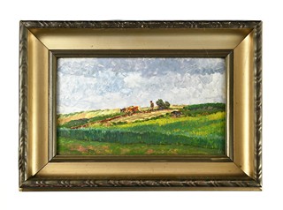 Oldřich Blažíček (1887 - 1953) - Oráč na poli